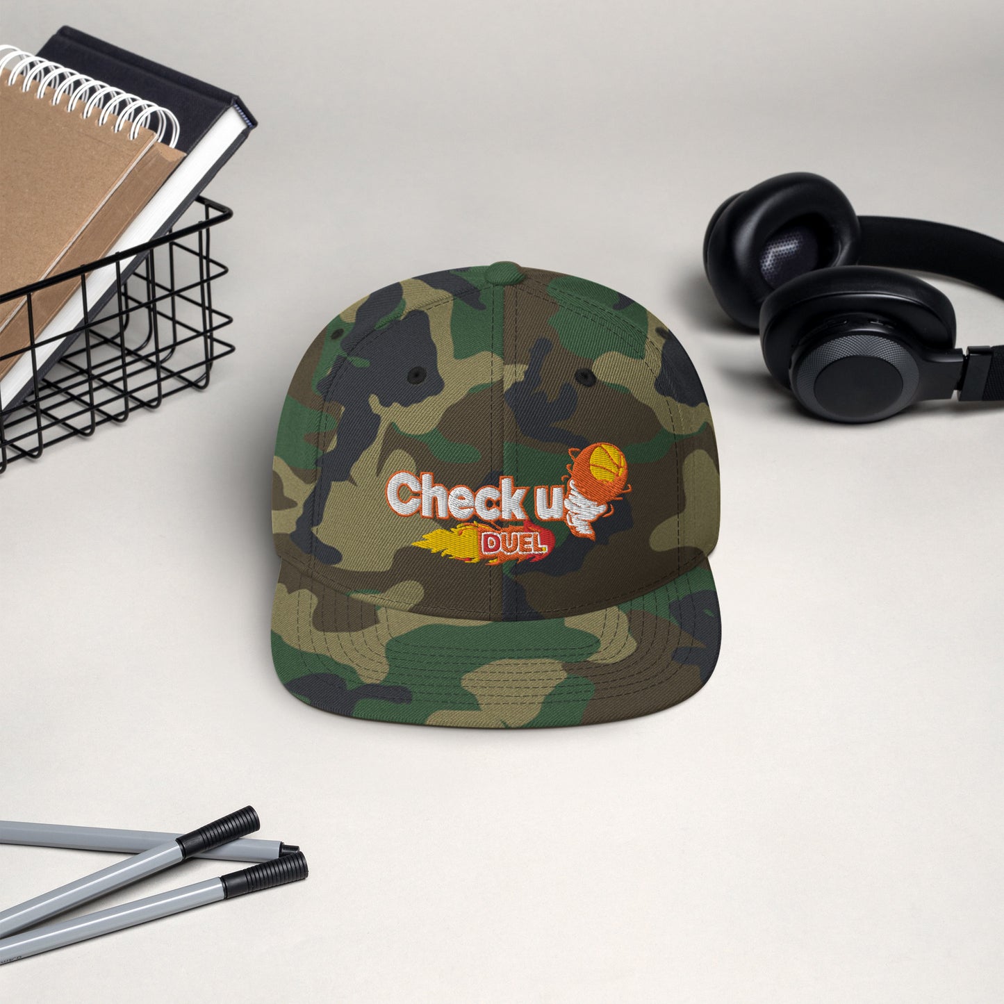 checkupduel snapback hat