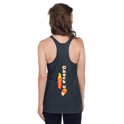 Women CheckUpDuel Racerback Tank