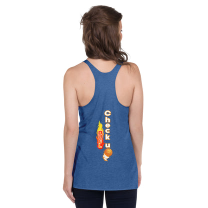Women CheckUpDuel Racerback Tank