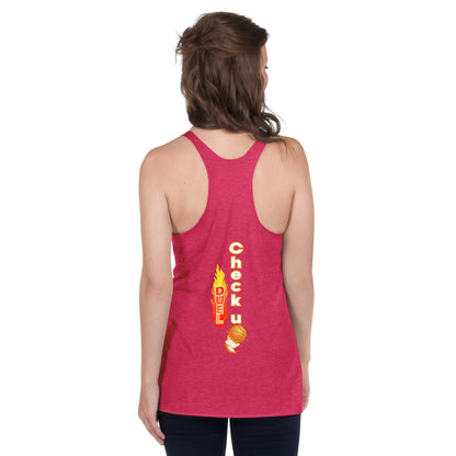 Women CheckUpDuel Racerback Tank